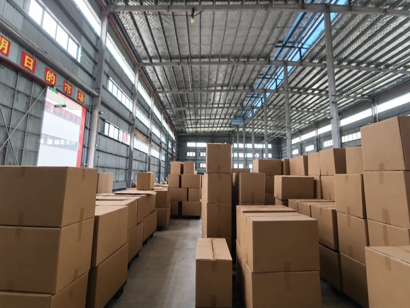 Climate-controlled export warehouse and container shipping dock