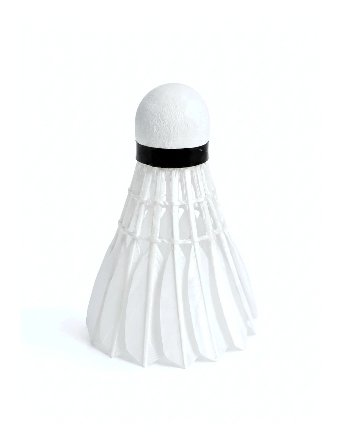 D801 Selected Grade 1 Cigu Duck Full-Round Composite Natural Cork Shuttlecock Detail Structure - Badminton Shuttlecock OEM